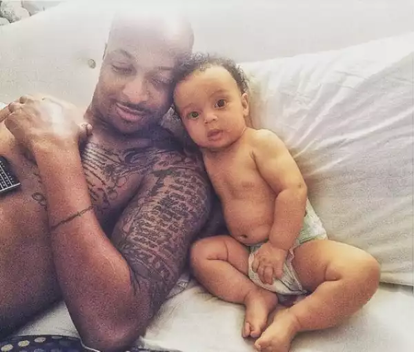 IK Ogbonna Shares Cute Photo With His Son
